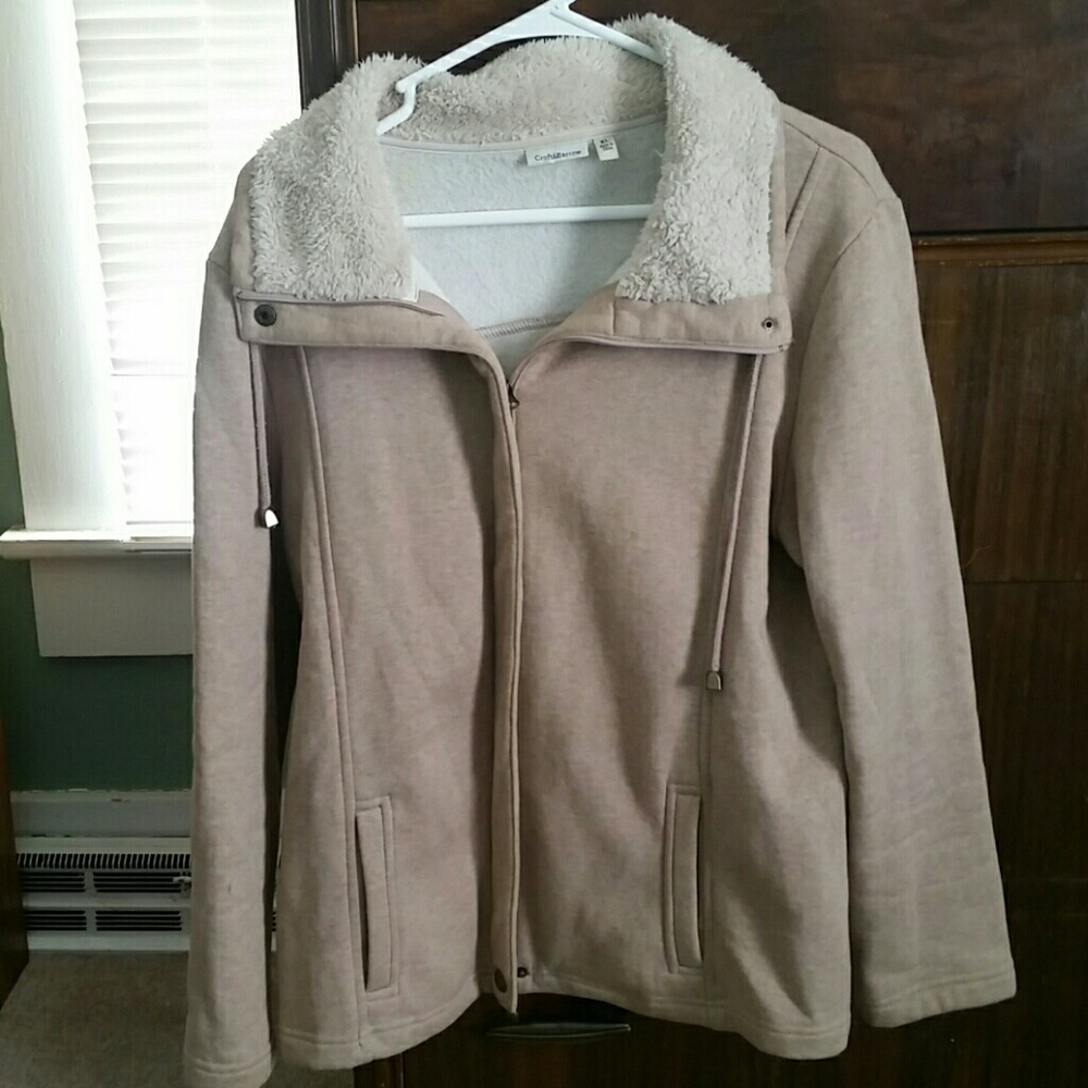 Croft & Barrow fleece-lined jacket